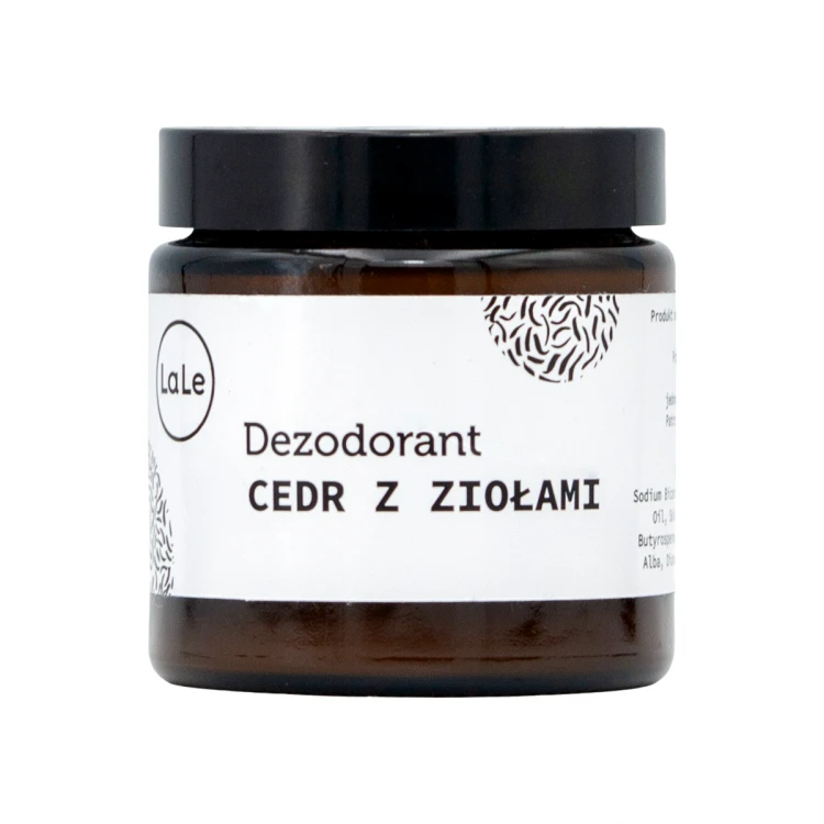 Dezodorant ekologiczny w kremie cedrowy z ziołami 120 ml
