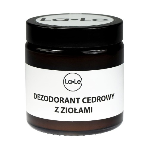 Dezodorant ekologiczny w kremie cedrowy z ziołami 120 ml