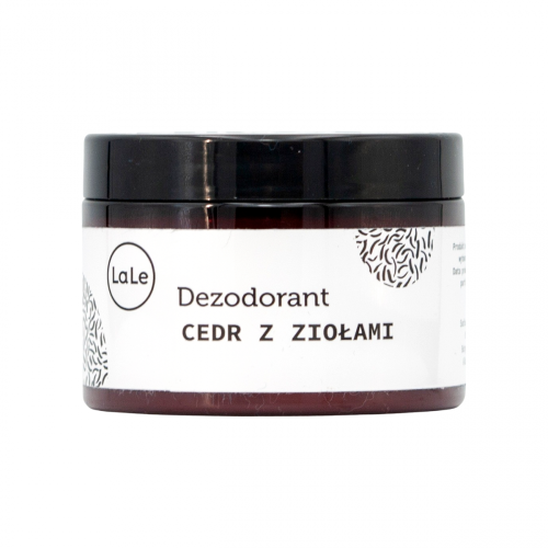 Dezodorant ekologiczny w kremie cedrowy z ziołami 150 ml