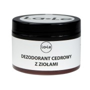 Dezodorant ekologiczny w kremie cedrowy z ziołami 150 ml