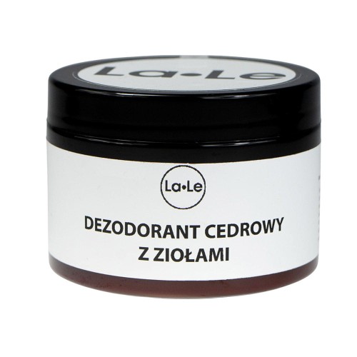 Dezodorant ekologiczny w kremie cedrowy z ziołami 150 ml