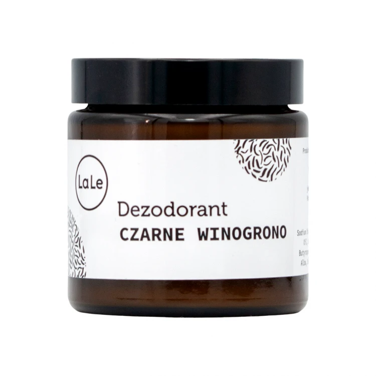 Dezodorant ekologiczny w kremie czarne winogrono 120 ml