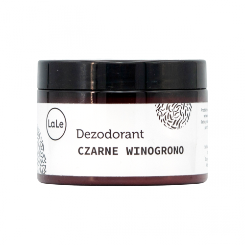 Dezodorant ekologiczny w kremie z olejkiem czarne winogrono 150 ml