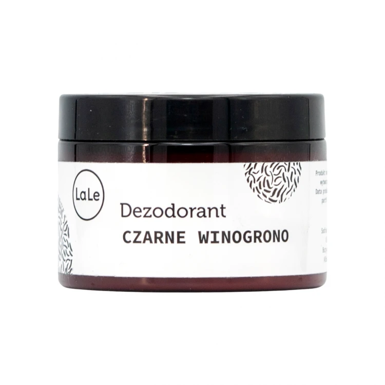 Dezodorant ekologiczny w kremie z olejkiem czarne winogrono 150 ml