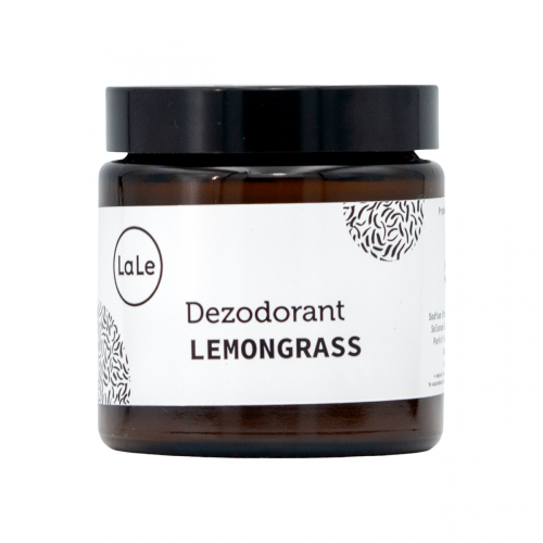 Dezodorant ekologiczny w kremie z olejkiem lemongrass 120ml