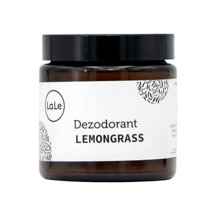 Dezodorant ekologiczny w kremie z olejkiem lemongrass 120ml