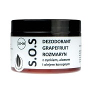 Dezodorant grapefruit-rozmaryn z cynkiem, aloesem i olejem konopnym - 150 ml