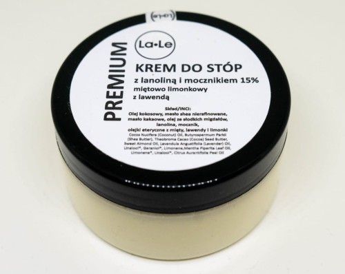 Krem do stóp z mocznikiem i lanoliną