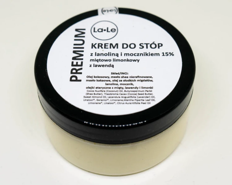Krem do stóp z mocznikiem i lanoliną