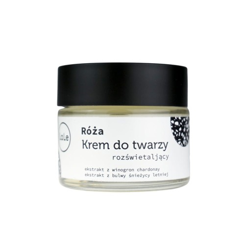 Krem do twarzy rozświetlający - różany 50 ml