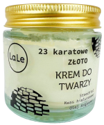Krem do twarzy z 23 kartowym złotem