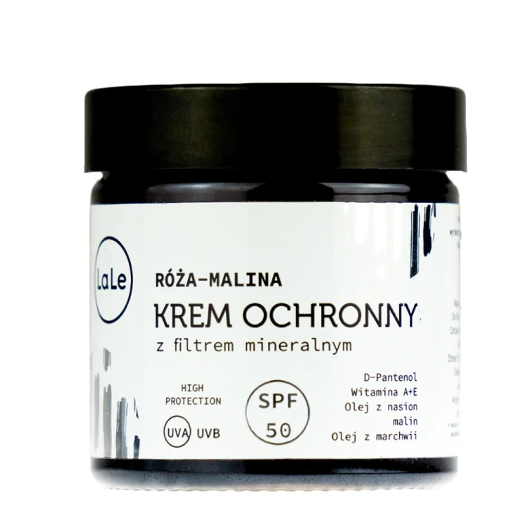 Krem ochronny  mineralny UVA/UVB – SPF 50 - 60 ml