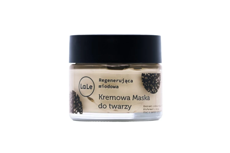 KREMOWA MASKA MIODOWA Z FERMENTEM MIODU CZARNYCH PSZCZÓŁ