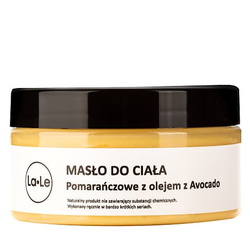 Masło pomarańczowe z olejem z Avocado 100 ml