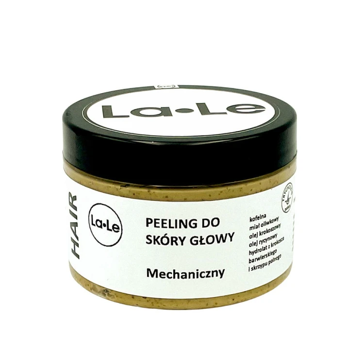 Peeling mechaniczny do skóry głowy