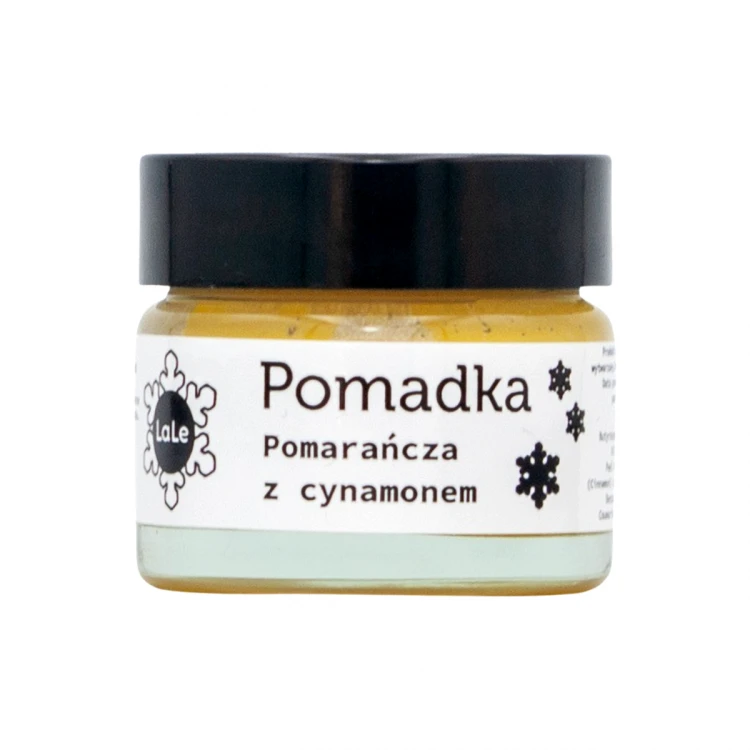 Pomadka do ust pomarańcza z cynamonem