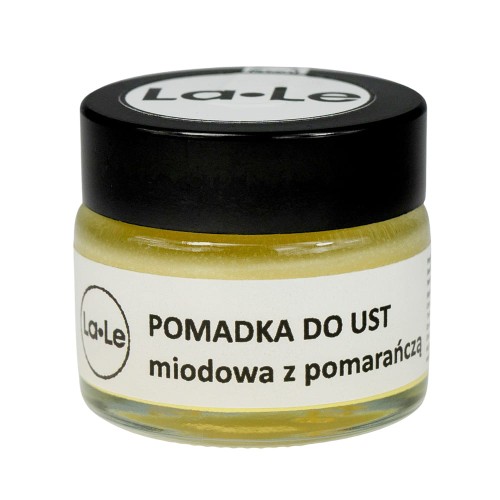Pomadka nawilżająca do ust miodowa z pomarańczą